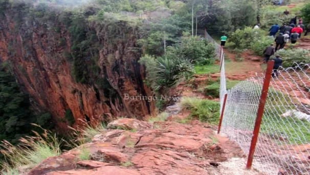 Securing Simmot Waterfall
